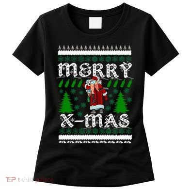 Merry X-Mas Ugly Christmas Sweater Women's T-Shirt