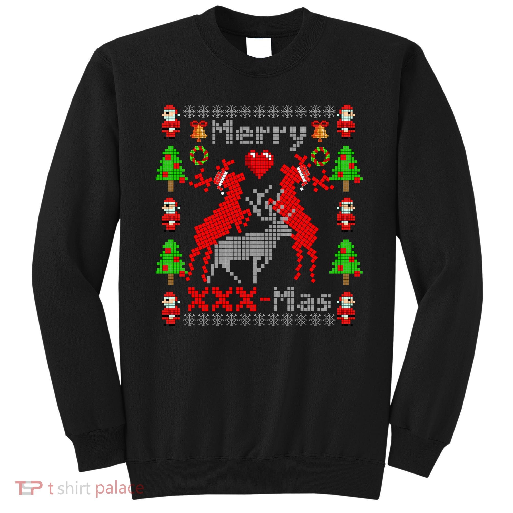 Merry XXXX-Mas Ugly Christmas Sweater Sweatshirt