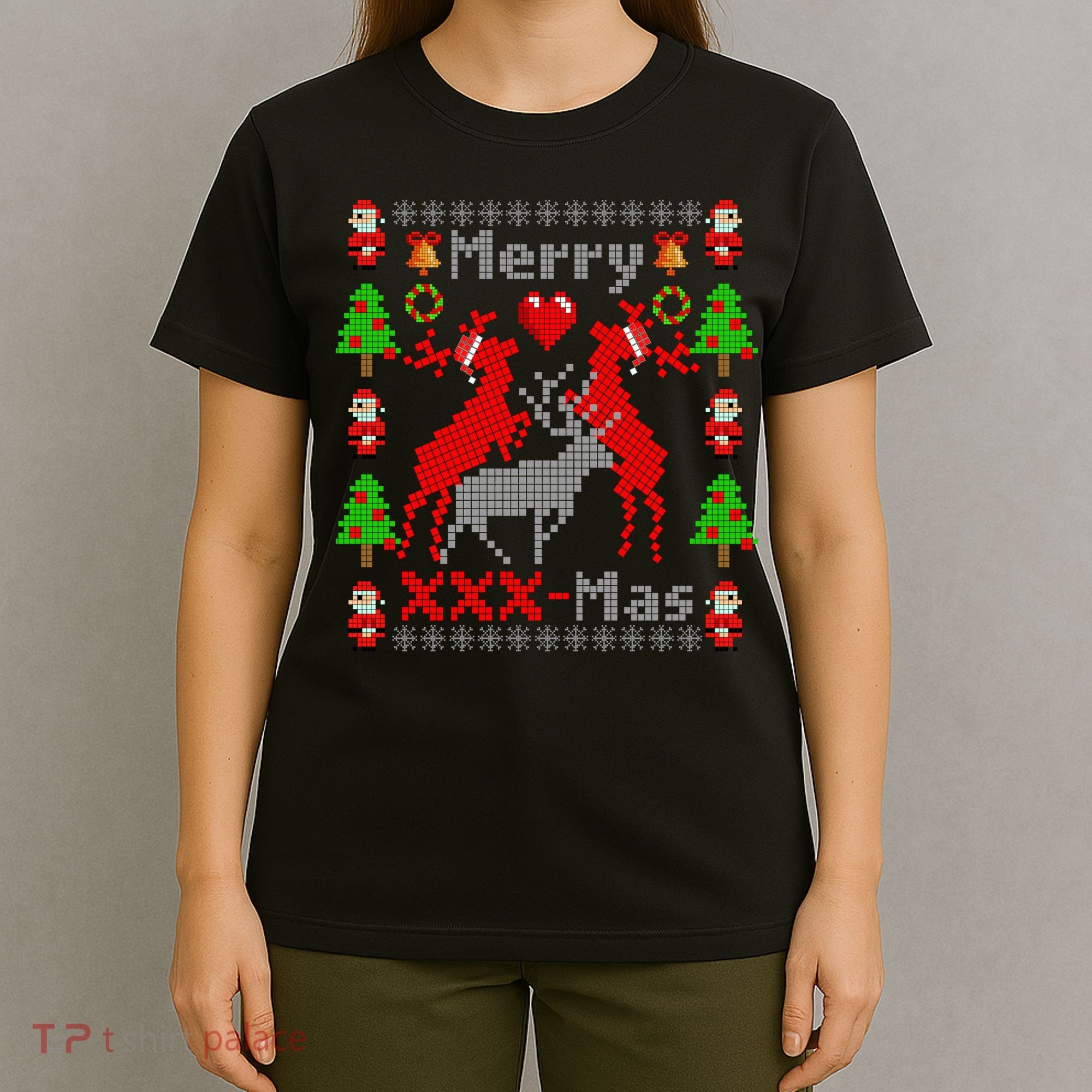 Merry XXXX-Mas Ugly Christmas Sweater T-Shirt