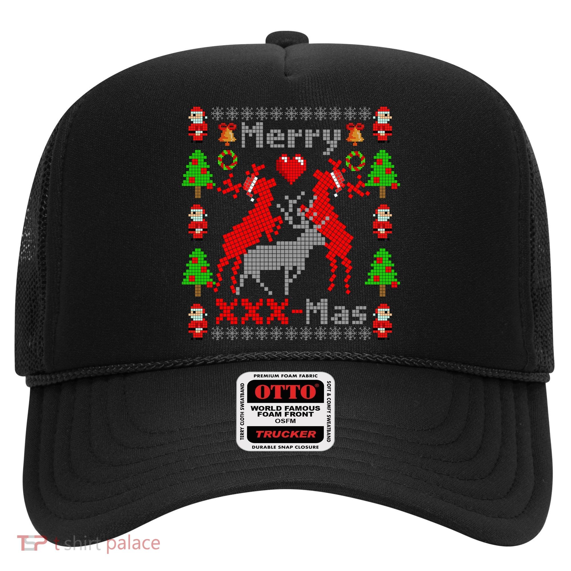 Merry XXXX-Mas Ugly Christmas Sweater Hat