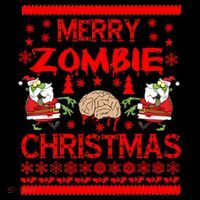 Merry Zombie Ugly Christmas Sweater Coffee Mug thumb 5
