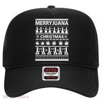 Merryjuana Weed Ugly Christmas Sweater Hat thumb 0