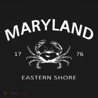 Maryland Eastern Shore Maryland State Crab Women's Hoodie thumb 2
