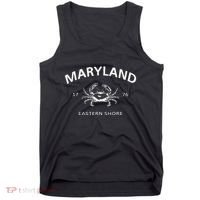 Maryland Eastern Shore Maryland State Crab Tank Top thumb 0