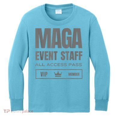Maga Event Staff Kids Long Sleeve Shirt