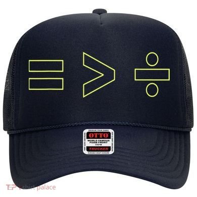 Math Equality Sign, Greater Than Division Sign Hat