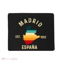 Madrid Espana Spain Est. Souvenir Flag Map Vacation Mousepad thumb 0