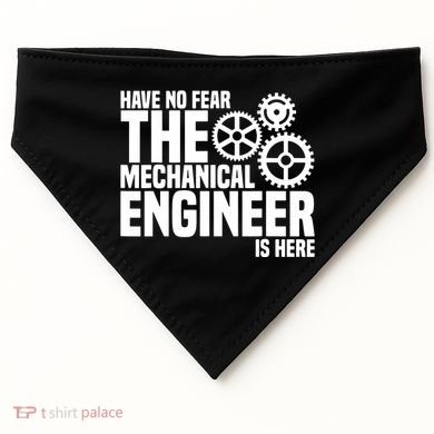 Mechanical Engineer Student Engineering Gifts Mathematics USA-Made Doggie Bandana