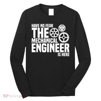 Mechanical Engineer Student Engineering Gifts Mathematics Long Sleeve Shirt