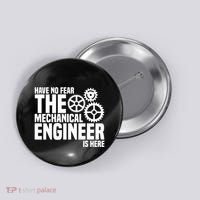 Mechanical Engineer Student Engineering Gifts Mathematics Button thumb 0