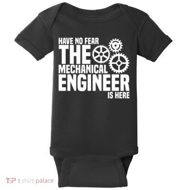 Mechanical Engineer Student Engineering Gifts Mathematics Baby Bodysuit