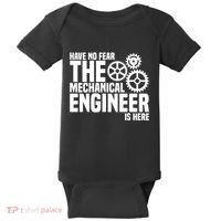 Mechanical Engineer Student Engineering Gifts Mathematics Baby Bodysuit thumb 0