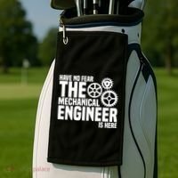Mechanical Engineer Student Engineering Gifts Mathematics Golf Towel thumb 2