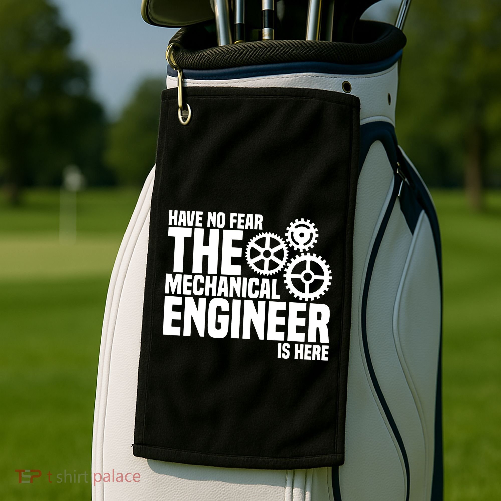 Mechanical Engineer Student Engineering Gifts Mathematics Golf Towel