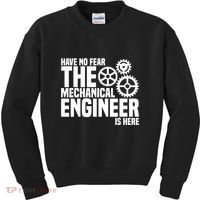 Mechanical Engineer Student Engineering Gifts Mathematics Kids Sweatshirt thumb 0