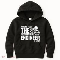 Mechanical Engineer Student Engineering Gifts Mathematics Kids Hoodie thumb 0