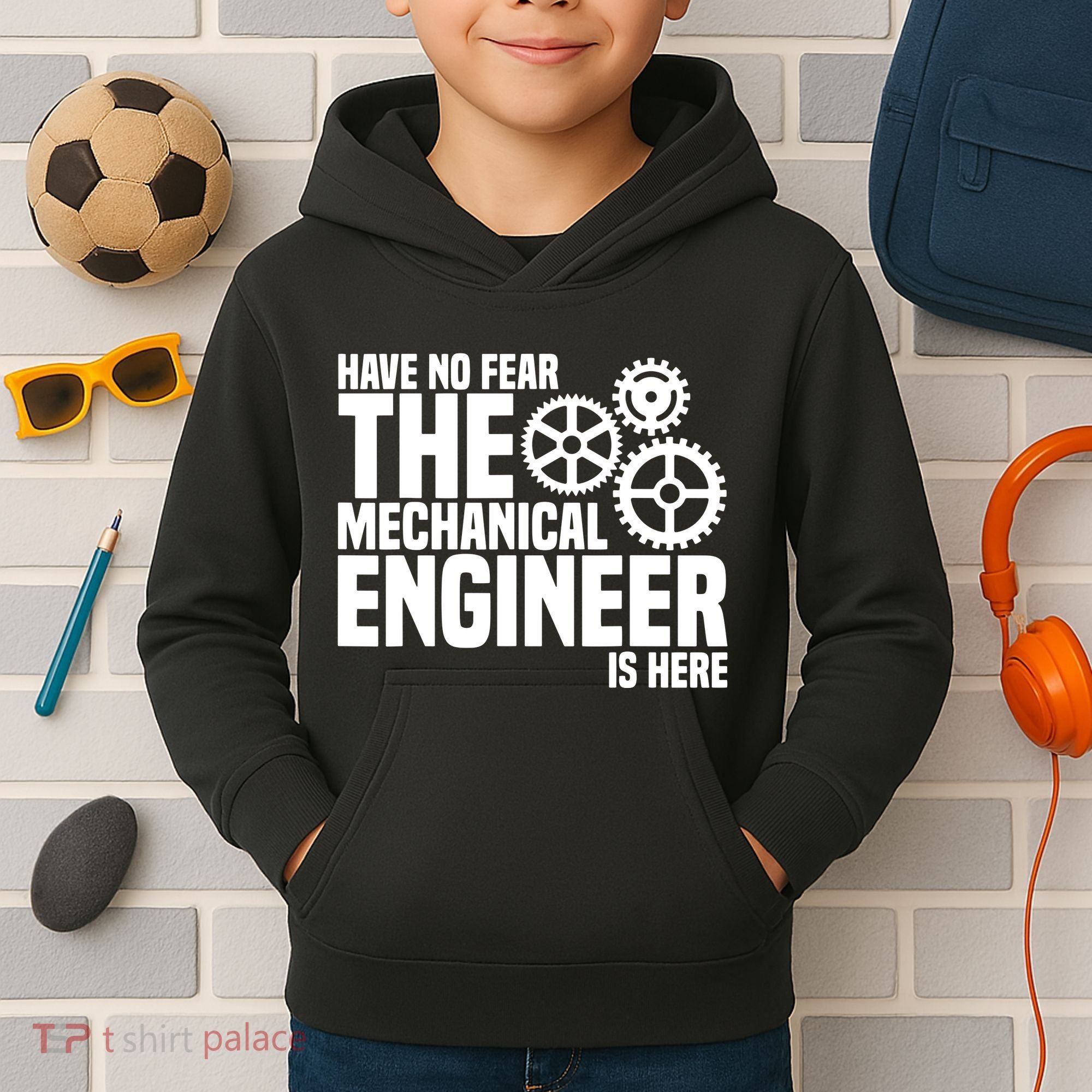 Mechanical Engineer Student Engineering Gifts Mathematics Kids Hoodie