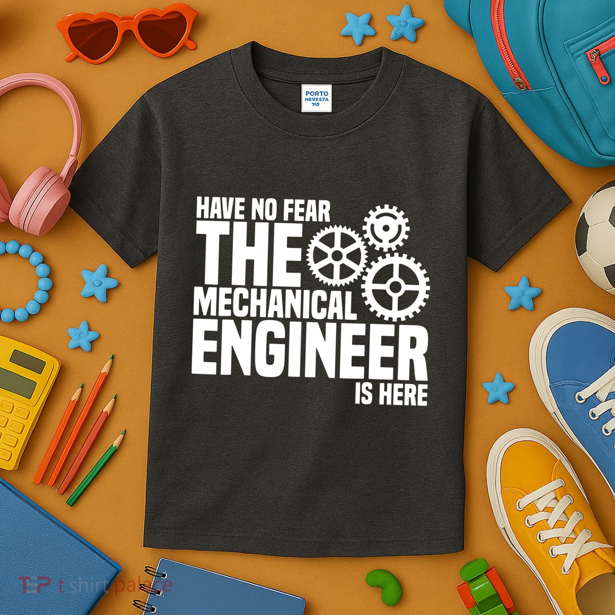 Mechanical Engineer Student Engineering Gifts Mathematics Kids T-Shirt