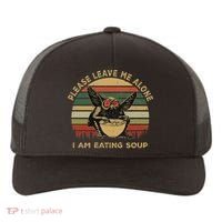 Mothman Eating Soup Please Leave Me Alone I Am Eating Soup Yupoong Adult 5-Panel Trucker Hat thumb 0