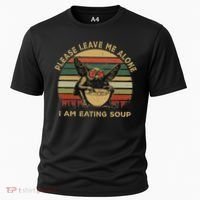 Mothman Eating Soup Please Leave Me Alone I Am Eating Soup Cooling Performance Crew T-Shirt thumb 0
