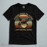 Mothman Eating Soup Please Leave Me Alone I Am Eating Soup T-Shirt thumb 5