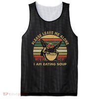 Mothman Eating Soup Please Leave Me Alone I Am Eating Soup Mesh Reversible Basketball Jersey Tank thumb 0