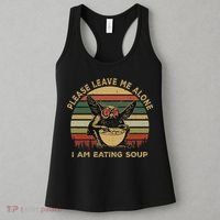 Mothman Eating Soup Please Leave Me Alone I Am Eating Soup Women's Tank Top thumb 3