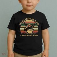Mothman Eating Soup Please Leave Me Alone I Am Eating Soup Toddler T-Shirt thumb 2
