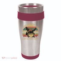 Mothman Eating Soup Please Leave Me Alone I Am Eating Soup 16oz Travel Tumbler thumb 0