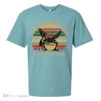 Mothman Eating Soup Please Leave Me Alone I Am Eating Soup Sueded Cloud Jersey T-Shirt thumb 0
