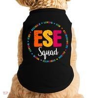 Matching ESE Squad First Last Day Team Teacher Student Tribe Doggie Tank thumb 0