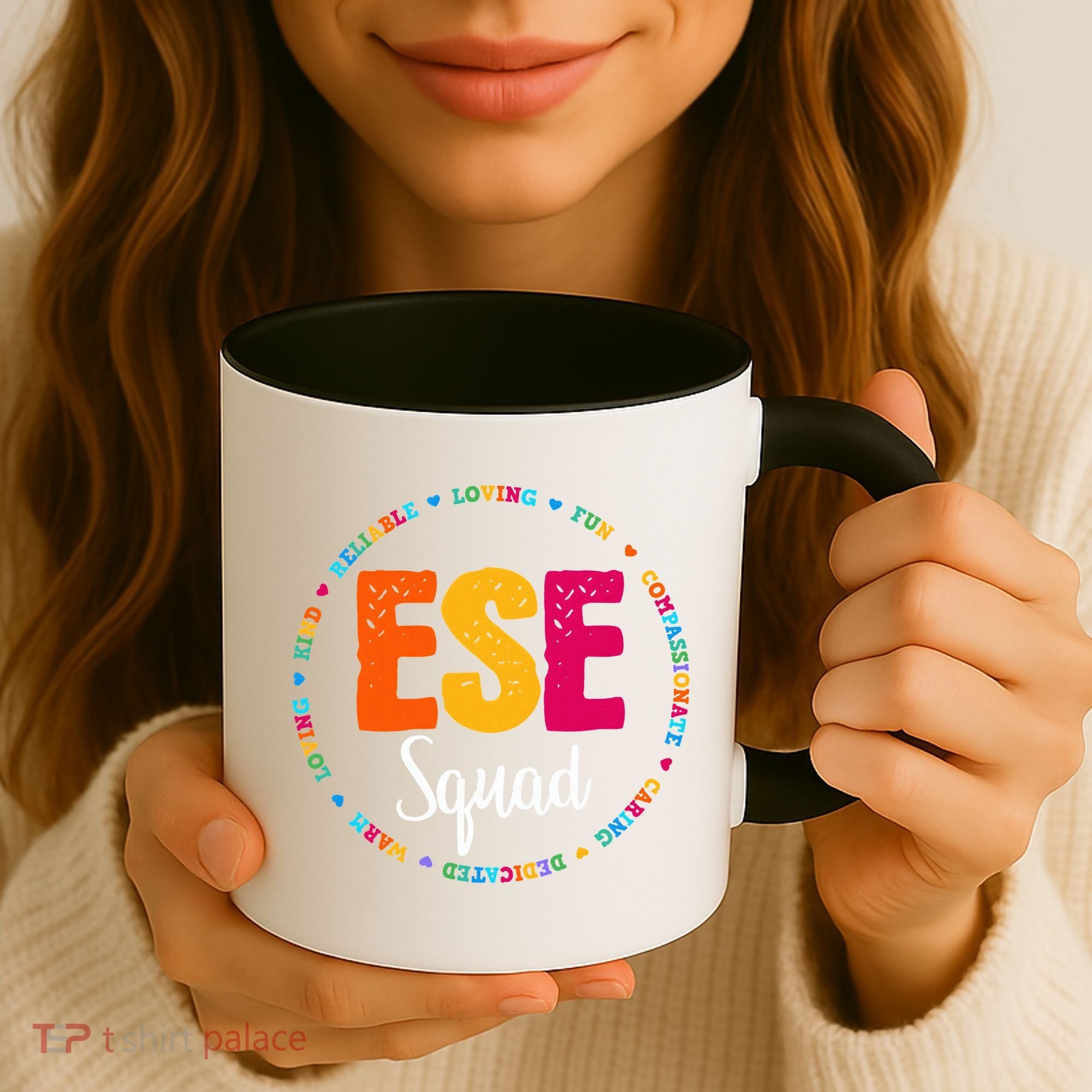 Matching ESE Squad First Last Day Team Teacher Student Tribe Coffee Mug