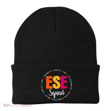 Matching ESE Squad First Last Day Team Teacher Student Tribe Beanie