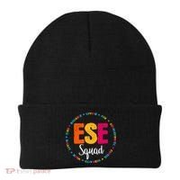 Matching ESE Squad First Last Day Team Teacher Student Tribe Beanie thumb 0