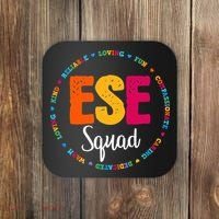 Matching ESE Squad First Last Day Team Teacher Student Tribe Coaster thumb 0