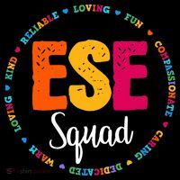 Matching ESE Squad First Last Day Team Teacher Student Tribe Coaster thumb 2