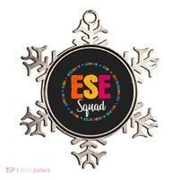 Matching ESE Squad First Last Day Team Teacher Student Tribe Ornament thumb 0