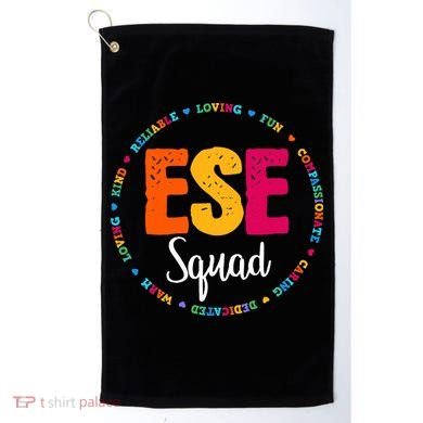 Matching ESE Squad First Last Day Team Teacher Student Tribe Golf Towel