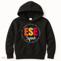 Matching ESE Squad First Last Day Team Teacher Student Tribe Kids Hoodie thumb 0
