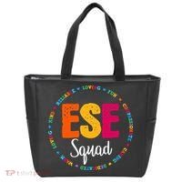Matching ESE Squad First Last Day Team Teacher Student Tribe Tote Bag thumb 0