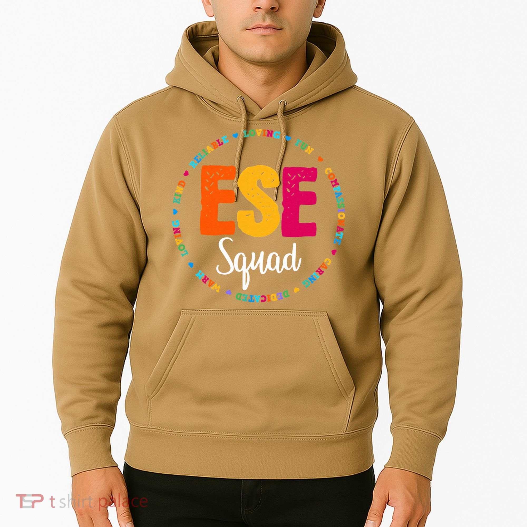 Matching ESE Squad First Last Day Team Teacher Student Tribe Hoodie