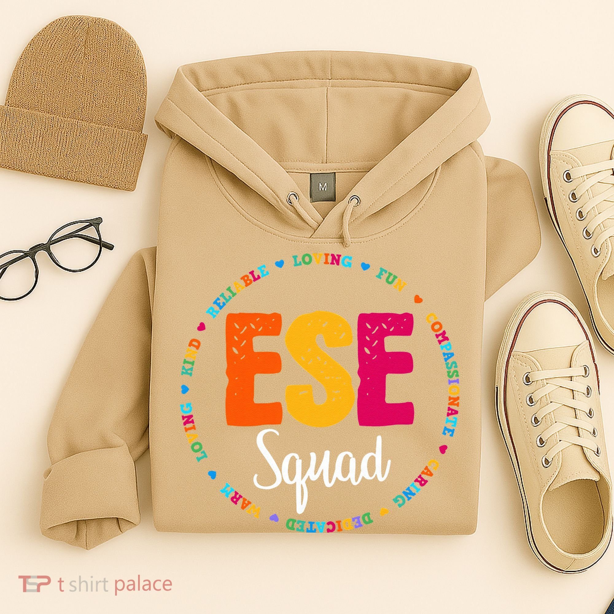 Matching ESE Squad First Last Day Team Teacher Student Tribe Hoodie