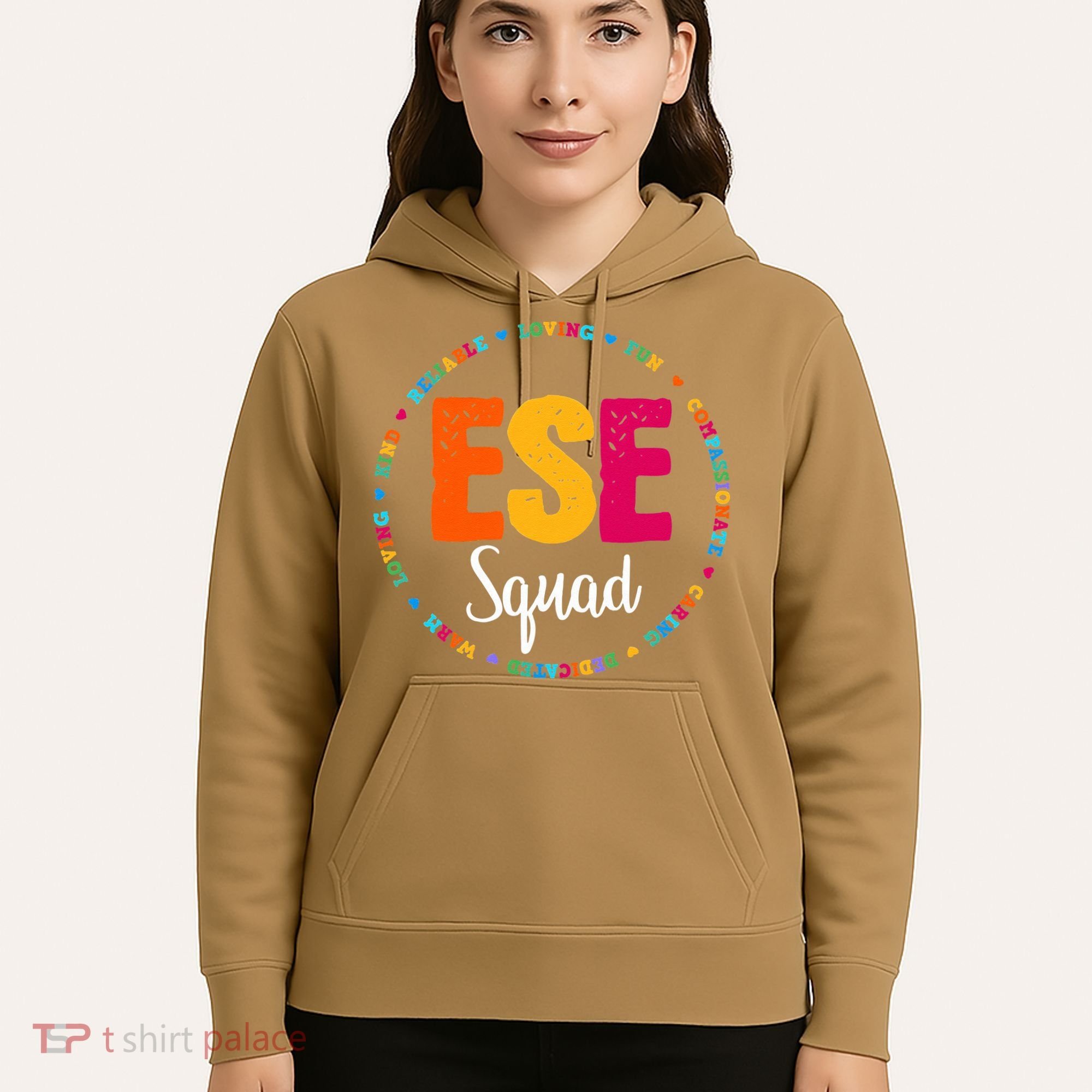 Matching ESE Squad First Last Day Team Teacher Student Tribe Hoodie