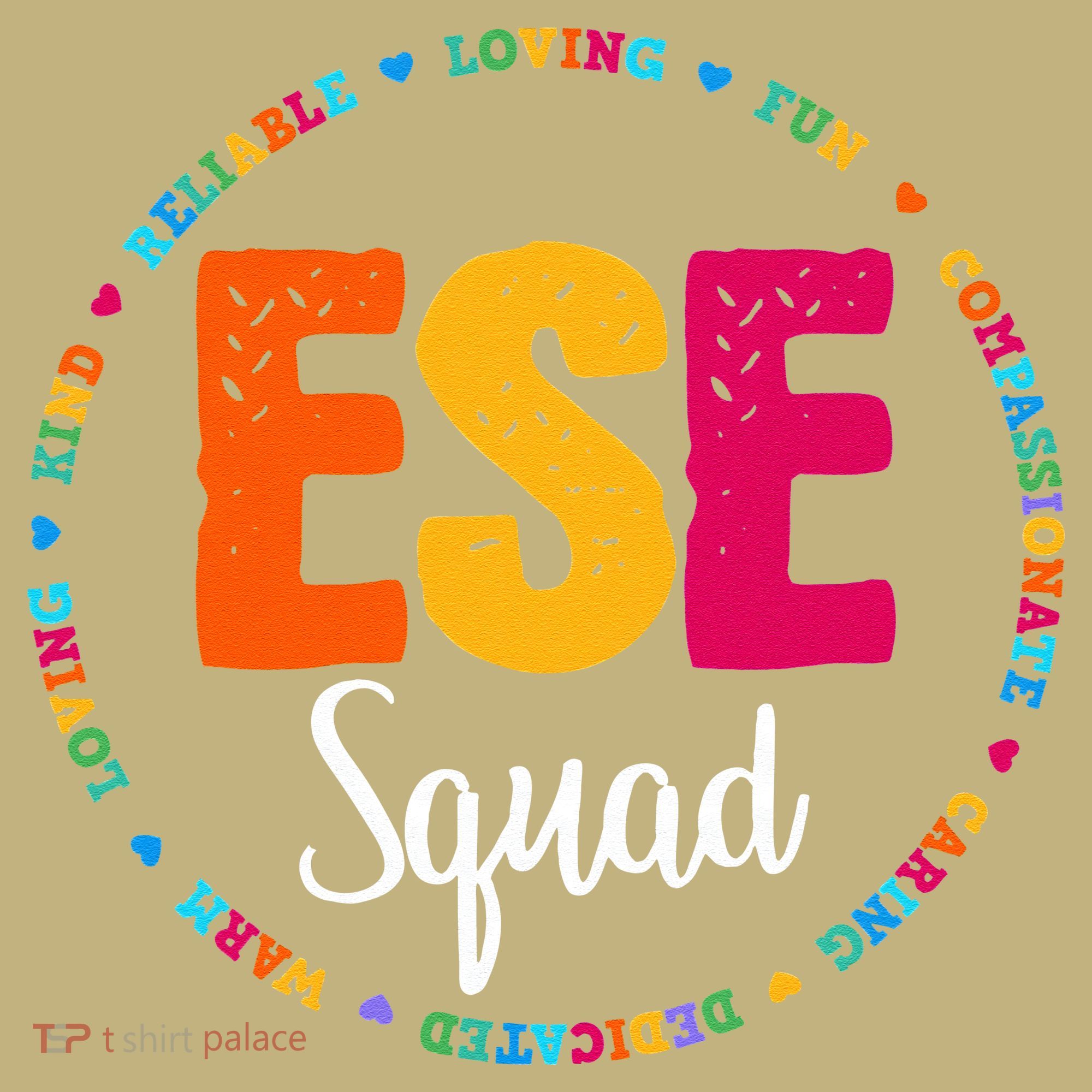 Matching ESE Squad First Last Day Team Teacher Student Tribe Long Sleeve Shirt
