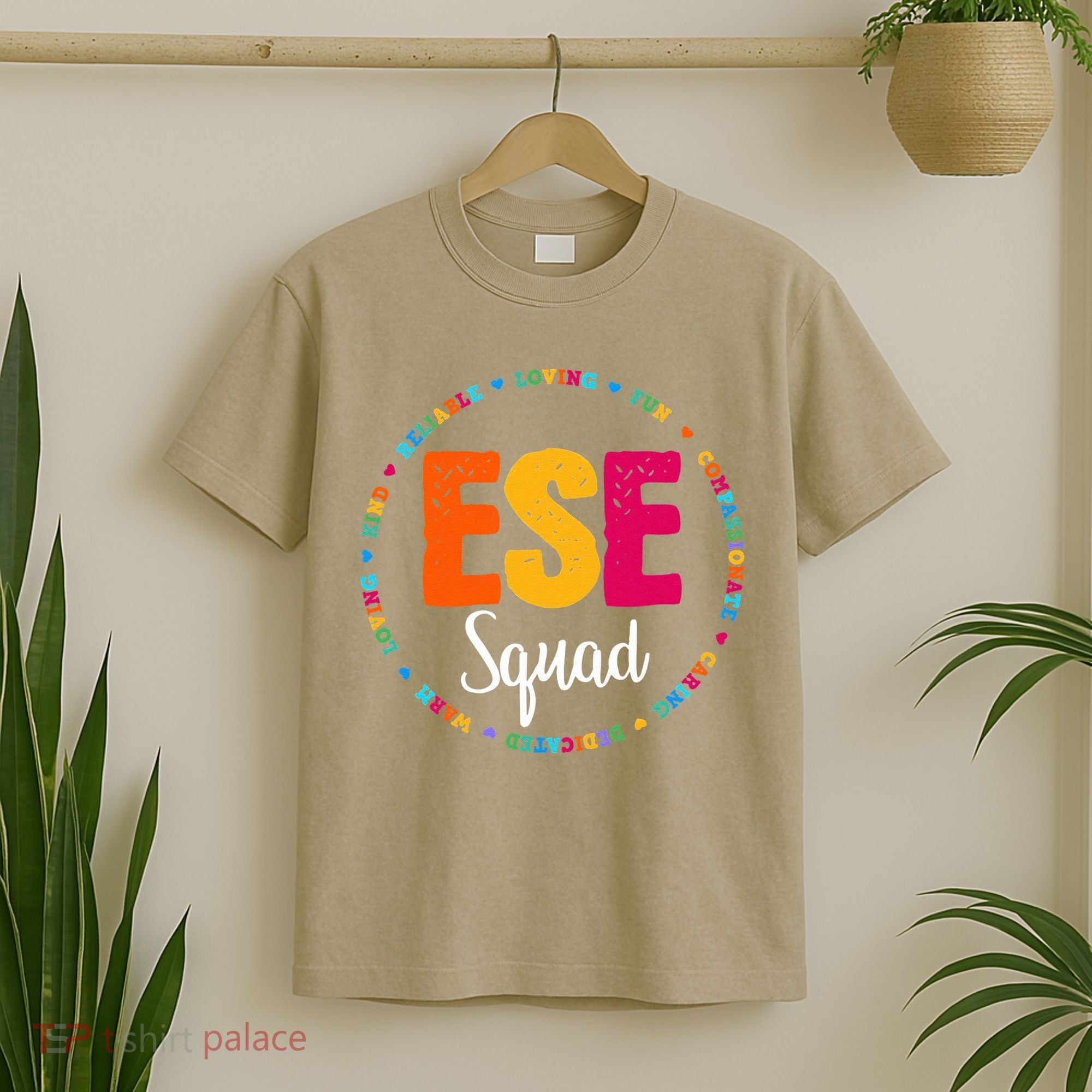 Matching ESE Squad First Last Day Team Teacher Student Tribe T-Shirt