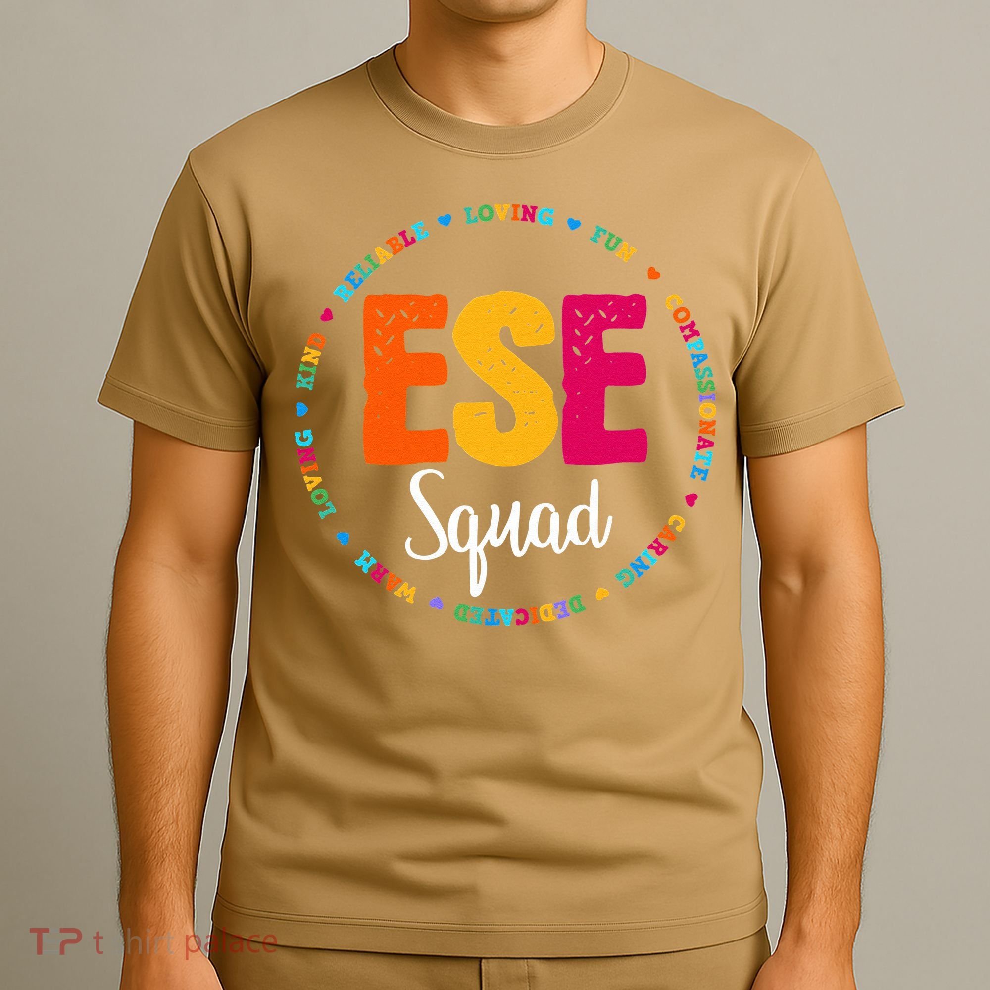 Matching ESE Squad First Last Day Team Teacher Student Tribe T-Shirt