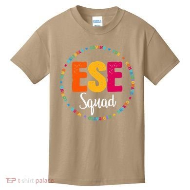 Matching ESE Squad First Last Day Team Teacher Student Tribe Kids T-Shirt