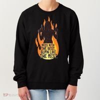 Mess With The Best Burn Like The Rest Women's Sweatshirt thumb 0