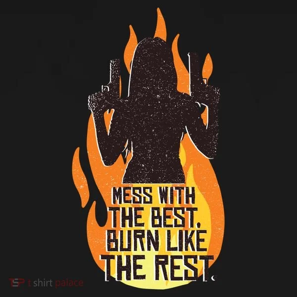 Mess With The Best Burn Like The Rest Bucket Hat