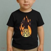 Mess With The Best Burn Like The Rest Toddler T-Shirt thumb 2